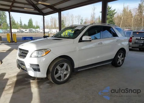 2014 Mercedes-Benz Ml 350 from USA, damaged, VIN 4JGDA5JB5EA279096